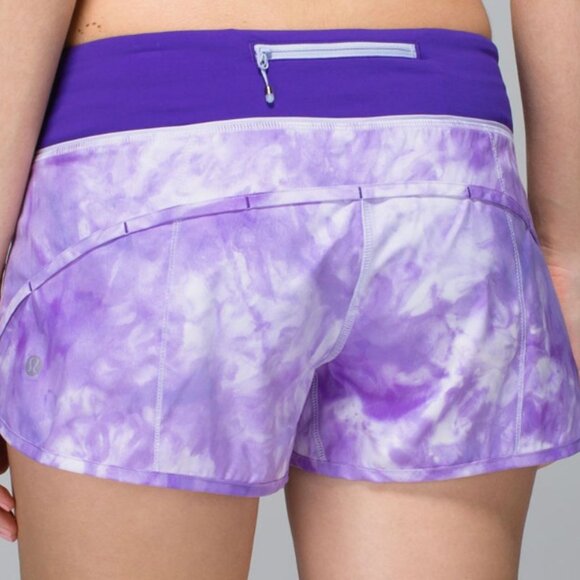 Lululemon Run: Speed Short *2-way Stretch Spray Dye Cool Breeze - Picture 8 of 8